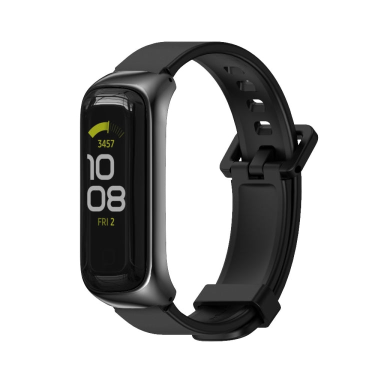 MIJOBS Metal Case Silicone Watch Band