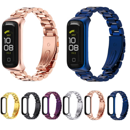 MIJOBS Three-bead Metal Stainless Steel Watch Band