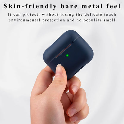 Wireless Earphone Silicone Protective Case, Red, Grey, Matcha Green, Sky Blue, Midnight Blue, Dark Green, Lavender Grey, White, Mint Green, Light Purple, Pink, Black