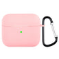 Wireless Earphone Silicone Protective Case with Carabiner, with Carabiner Midnight Blue, with Carabiner Black, with Carabiner Red, with Carabiner Lavender Grey, with Carabiner Matcha Green, with Carabiner Wine Red, with Carabiner Yellow����������������...