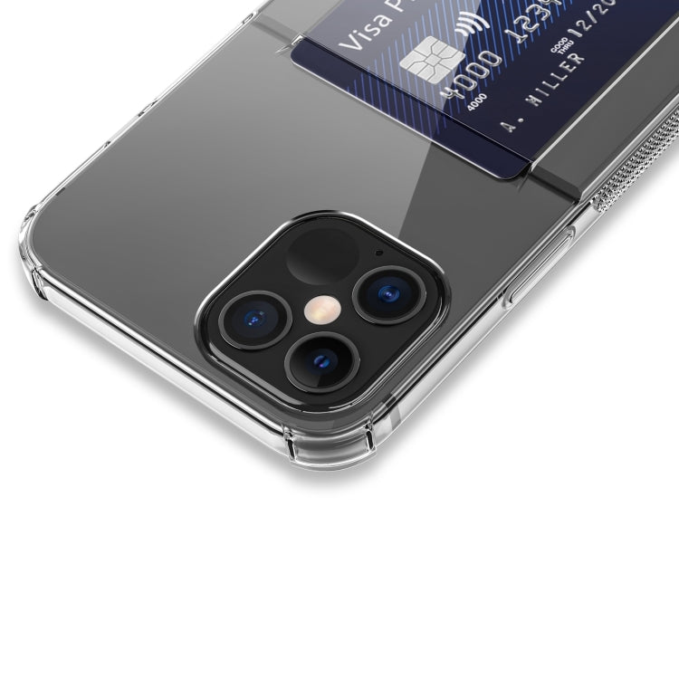 Transparent TPU Phone Case with Card Slots, For iPhone 14 Pro Max, For iPhone 14 Pro, For iPhone 14, For iPhone 14 Plus