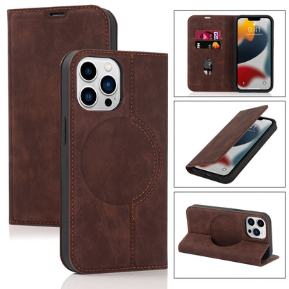 Wireless Charging Magsafe Leather Phone Case, For iPhone 12 mini, For iPhone 12 Pro, For iPhone 12, For iPhone 13 mini, For iPhone 13 Pro Max, For iPhone 13 Pro, For iPhone 13, For iPhone 12 Pro Max