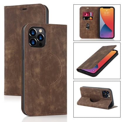 Wireless Charging Magsafe Leather Phone Case, For iPhone 12 mini, For iPhone 12 Pro, For iPhone 12, For iPhone 13 mini, For iPhone 13 Pro Max, For iPhone 13 Pro, For iPhone 13, For iPhone 12 Pro Max