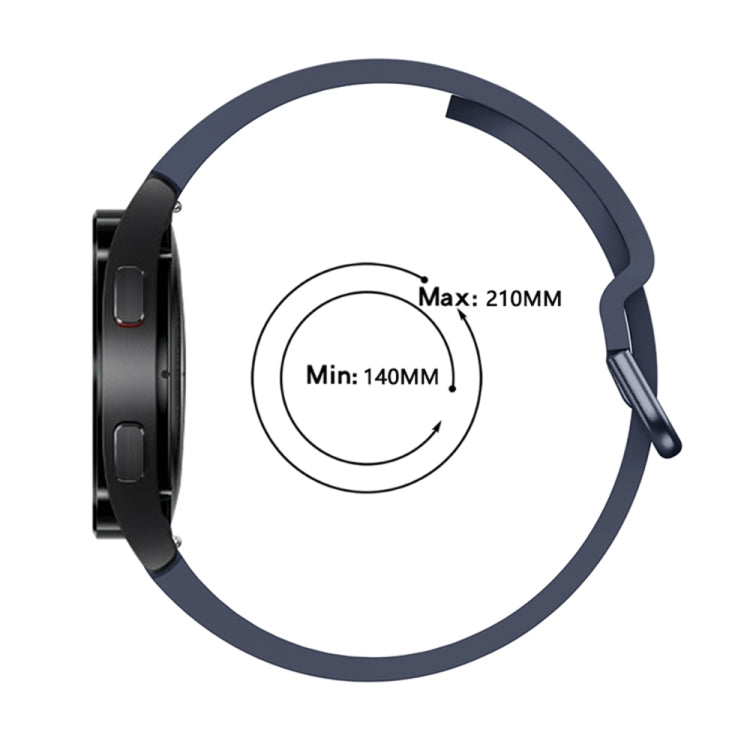 Universal Silicone Colorful Buckle Watch Band