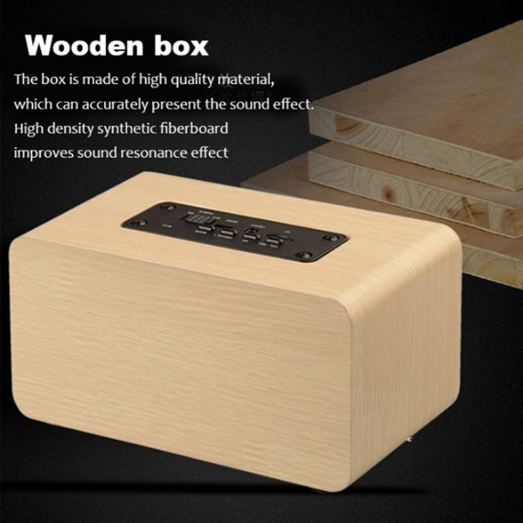 W5 High-end Wooden Wireless Bluetooth Speaker, W5+