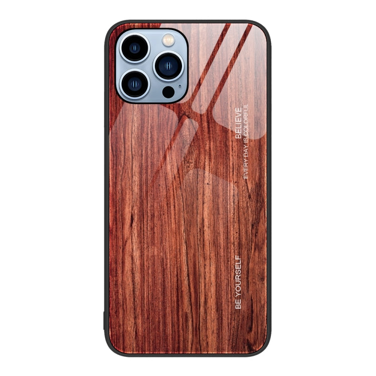 Wood Grain Glass Protective Case, For iPhone 11 Pro Max, For iPhone 13 Pro Max, For iPhone 13 Pro, For iPhone 13, For iPhone XR, For iPhone XS Max, For iPhone 11 Pro, For iPhone 14 Pro Max
