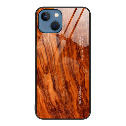 Wood Grain Glass Protective Case, For iPhone 7 Plus, For iPhone 11, For iPhone 14 Plus, For iPhone 14 Pro, For iPhone 14