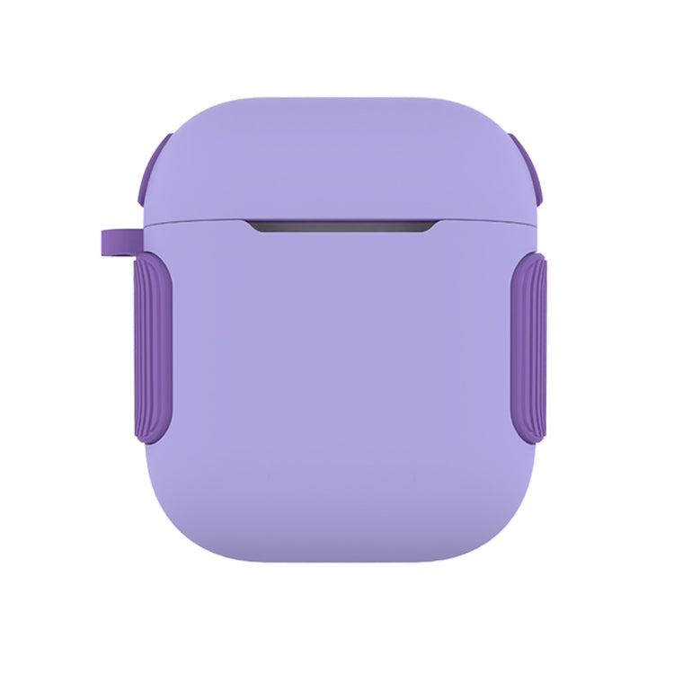 2 in 1 Matte Texture Contrast Color PC + TPU Earphone Case, For AirPods 2 / 1, For AirPods 3, For AirPods Pro