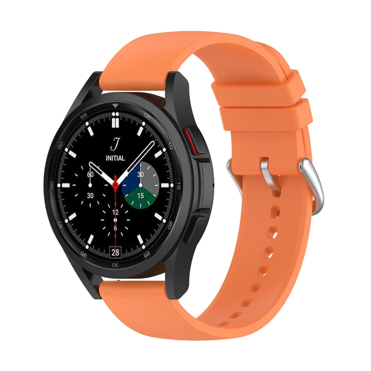 20mm Round Tail Silicone Watch Band