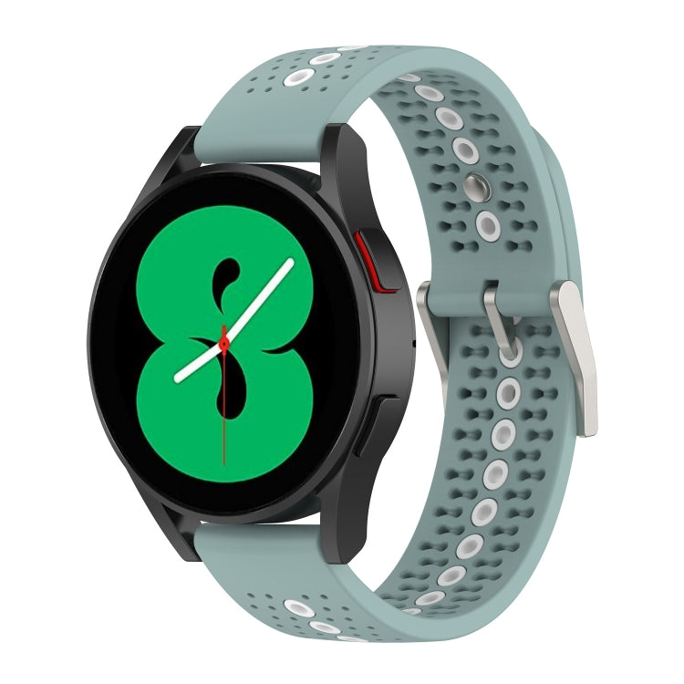 20mm Colorful Hole Silicone Watch Band