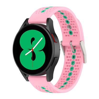 20mm Colorful Hole Silicone Watch Band