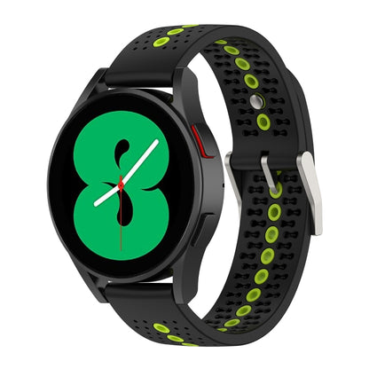 20mm Colorful Hole Silicone Watch Band