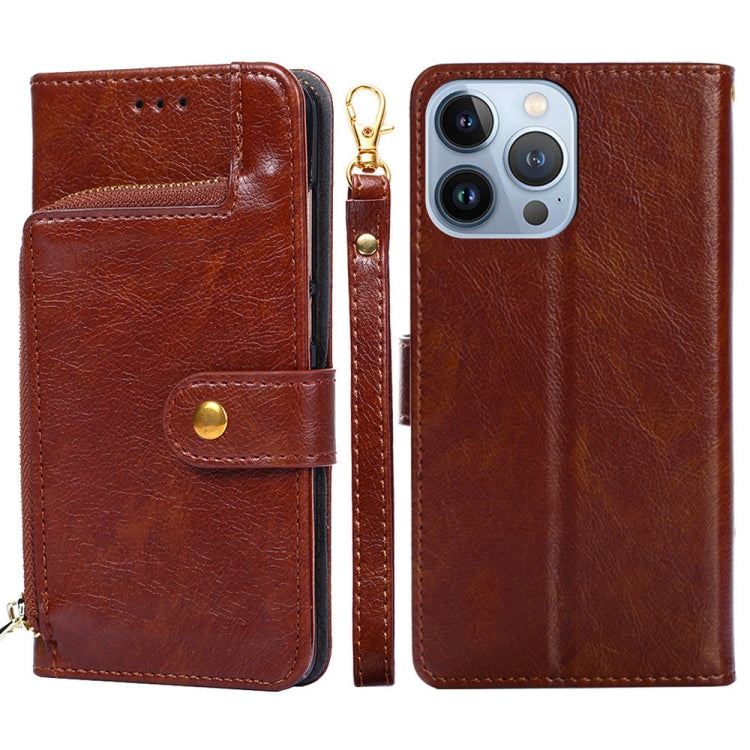 Zipper Bag Leather Phone Case, For iPhone 14, For iPhone 14 Plus, For iPhone 14 Pro, For iPhone 14 Pro Max
