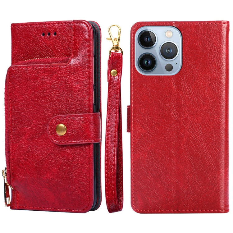 Zipper Bag Leather Phone Case, For iPhone 14, For iPhone 14 Plus, For iPhone 14 Pro, For iPhone 14 Pro Max