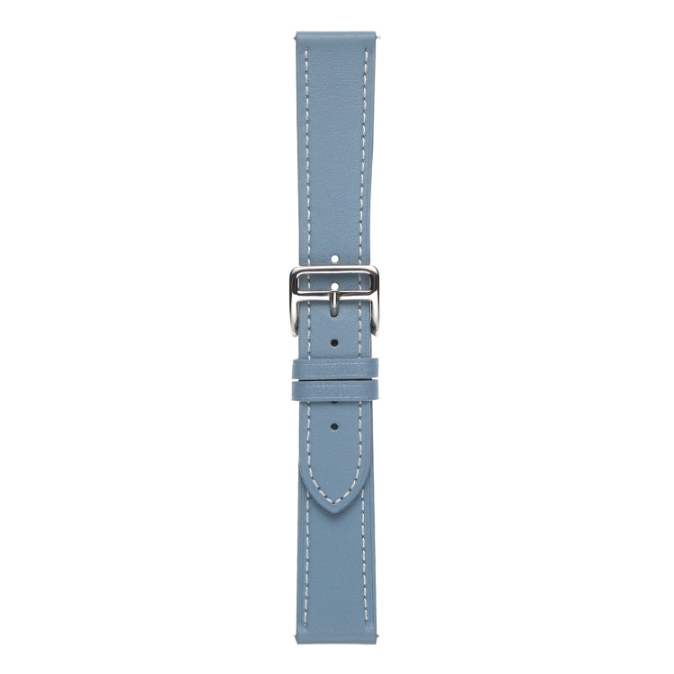 Plain Weave Leather Watch Band