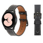 Plain Weave Leather Watch Band