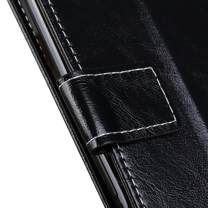 Vintage Crazy Horse PU + + Left and Right Leather Case with Photo Frame & Bracket & Front and Back Buckle, For iPhone SE 2022 / SE 2020