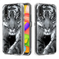 2 In 1 PC + TPU Card Pattern Transparent Protective Case, For Galaxy A01, For Galaxy A21, For Galaxy S20, For Galaxy S20+