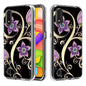 2 In 1 PC + TPU Card Pattern Transparent Protective Case, For Galaxy A01, For Galaxy A21, For Galaxy S20, For Galaxy S20+