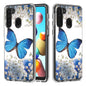 2 In 1 PC + TPU Card Pattern Transparent Protective Case, For Galaxy A01, For Galaxy A21, For Galaxy S20, For Galaxy S20+