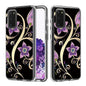 2 In 1 PC + TPU Card Pattern Transparent Protective Case, For Galaxy A01, For Galaxy A21, For Galaxy S20, For Galaxy S20+