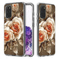 2 In 1 PC + TPU Card Pattern Transparent Protective Case, For Galaxy A01, For Galaxy A21, For Galaxy S20, For Galaxy S20+