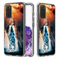 2 In 1 PC + TPU Card Pattern Transparent Protective Case, For Galaxy A01, For Galaxy A21, For Galaxy S20, For Galaxy S20+