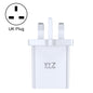 TOTU Joe Series Dual USB Ports Travel Charger, EU Plug, UK Plug