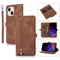 Zipper Card Slot Buckle Wallet Leather Phone Case, For iPhone 14 Pro Max, For iPhone 14 Pro, For iPhone 14 Plus, For iPhone 14
