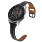 22mm Reverse Buckle Genuine Leather Watch Band