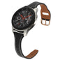 22mm Reverse Buckle Genuine Leather Watch Band
