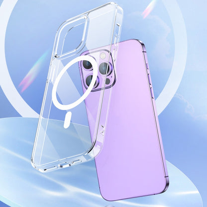 TOTUDESIGN AA-160 Crystal Shield Series Magnetic Case, For iPhone 14, For iPhone 14 Plus, For iPhone 14 Pro, For iPhone 14 Pro Max