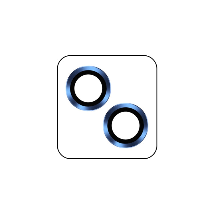 TOTUDESIGN AB-061 Golden Shield Series Metal Frame Camera Lens Film, For iPhone 14/14 Plus