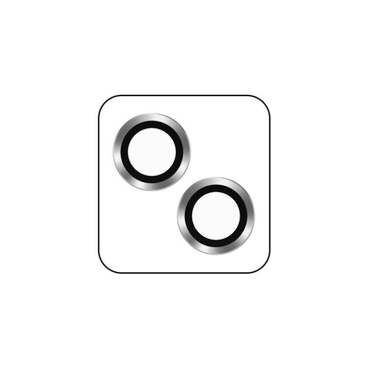 TOTUDESIGN AB-061 Golden Shield Series Metal Frame Camera Lens Film, For iPhone 14/14 Plus