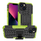 Tire Texture TPU + PC Phone Case with Holder, For iPhone 14, For iPhone 14 Plus, For iPhone 14 Pro, For iPhone 14 Pro Max