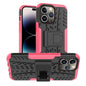 Tire Texture TPU + PC Phone Case with Holder, For iPhone 14, For iPhone 14 Plus, For iPhone 14 Pro, For iPhone 14 Pro Max
