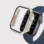 For Apple Watch Series 9 / 8 / 7 45mm Film PC Watch Case with Detachable Button