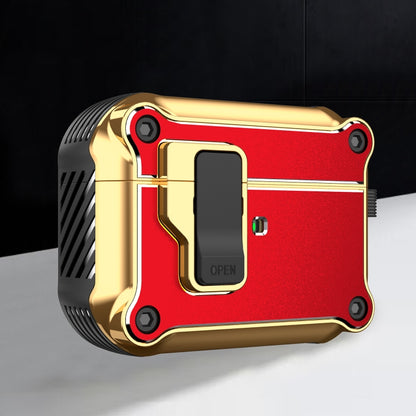 Wireless Earphone Eagle Electroplating Protective Case with Hook, For AirPods 1 / 2, For AirPods Pro, For AirPods 3