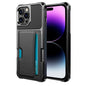 ZM02 Card Slot Holder Phone Case, For iPhone 14 Pro Max, For iPhone 14 Pro, For iPhone 14, For iPhone 14 Plus