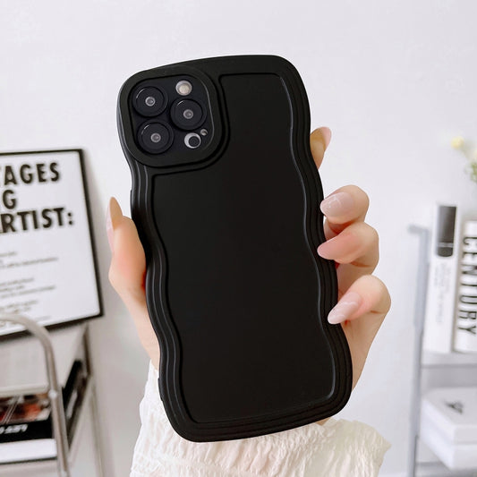 Wave Edge Silicone Phone Case, For iPhone 12 Pro, For iPhone 12 Pro Max, For iPhone 11, For iPhone 11 Pro, For iPhone 11 Pro Max