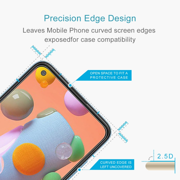 10 PCS 0.26mm 9H Surface Hardness 2.5D Explosion-proof Tempered Glass Non-full Screen Film For Samsumg Galaxy F55 / M55 / M54 / A71 / F54, For Galaxy A11 (10 PCS), For Galaxy A21 (1 PC), For Galaxy A51 (10 PCS)������������������������������������������...