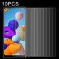 10 PCS 0.26mm 9H Surface Hardness 2.5D Explosion-proof Tempered Glass Non-full Screen Film For Samsumg Galaxy F55 / M55 / M54 / A71 / F54, For Galaxy A11 (10 PCS), For Galaxy A21 (1 PC), For Galaxy A51 (10 PCS)������������������������������������������...