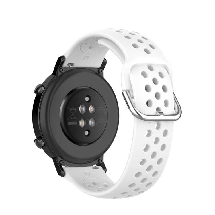 20mm Clasp Solid Color Sport Wrist Strap Watchband