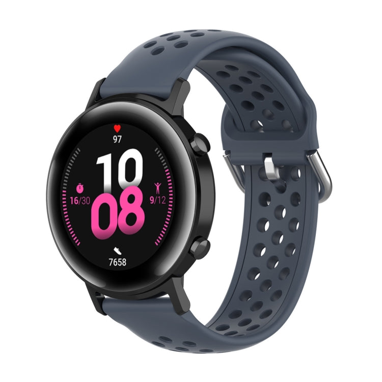 20mm Clasp Solid Color Sport Wrist Strap Watchband