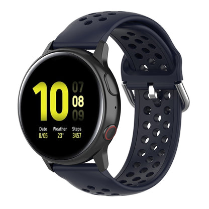 20mm Clasp Solid Color Sport Wrist Strap Watchband