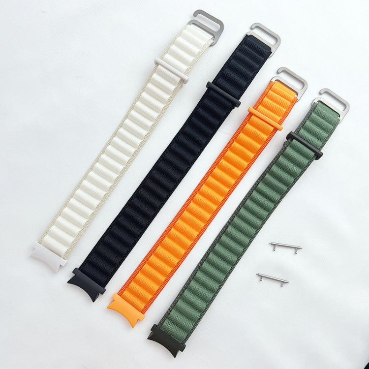For Samsung Galaxy Watch5 / Watch5 Pro / Watch4 / Watch4 Classic Universal Nylon Loop Watch Band