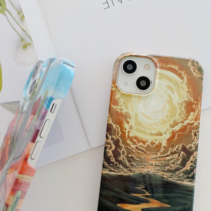 Varnishing Water Stick PC Phone Case, For iPhone 13 Pro Max, For iPhone 12, For iPhone 12 Pro, For iPhone 12 Pro Max