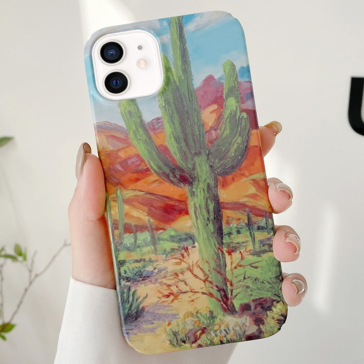 Varnishing Water Stick PC Phone Case, For iPhone 13 Pro Max, For iPhone 12, For iPhone 12 Pro, For iPhone 12 Pro Max