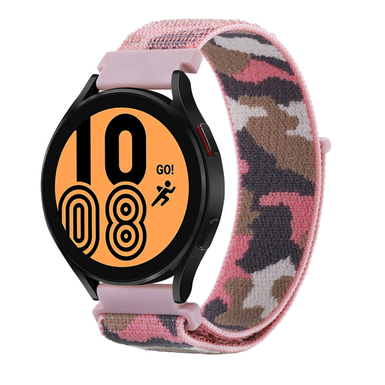 Camo Nylon Loop Watch Band