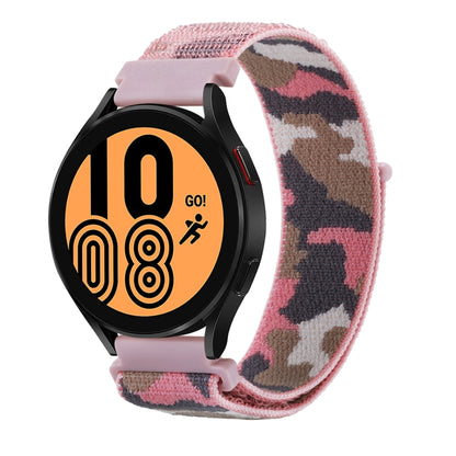 Camo Nylon Loop Watch Band